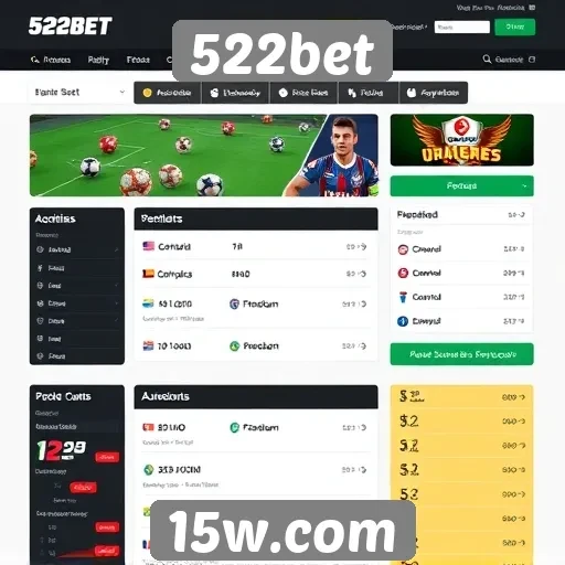Análise das funcionalidades do site 522bet
